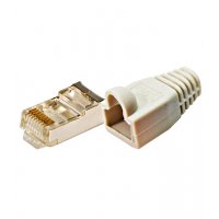 Konektor RJ45 tienený kat.5e, bez krytky