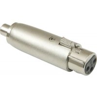 Redukcia CINCH Fem./XLR Fem.