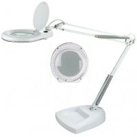 ZD129LED stolná lupa s LED prisvietením 5 dioptr.