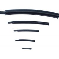Zmršťovacia bužírka 1,5/0,75mm čierna