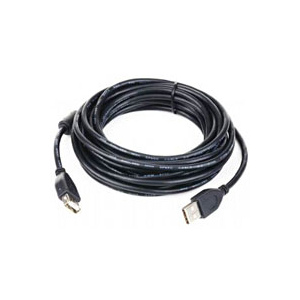 Kábel USB 2.0 predlžovací A-A4,5m čierny