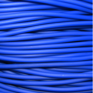3x0.5 bužírka PVC modrá 