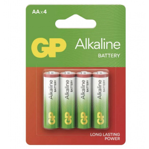  Alkalická batéria GP Alkaline LR6 (AA), 4 ks 