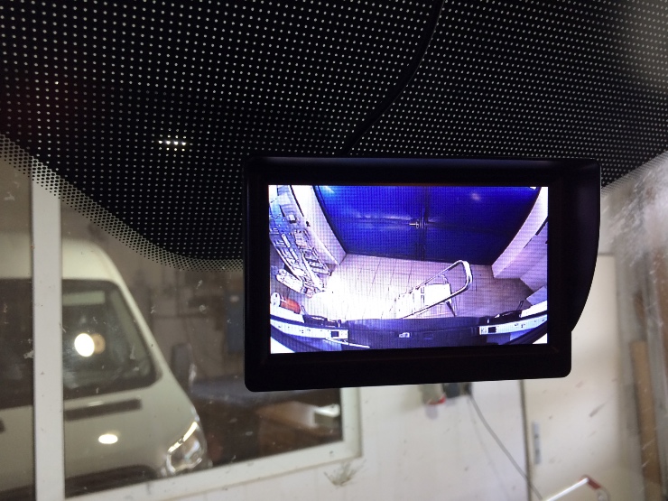 Tolató kamera monitor Ford Transit - ba